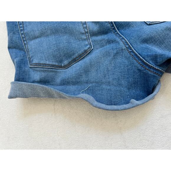 Pacsun Super Stretch Shortie Mid-Rise Denim Shorts Size 28 - Picture 4 of 8